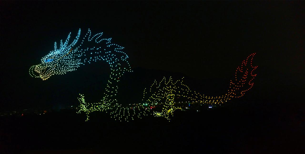 Drone fireworks china