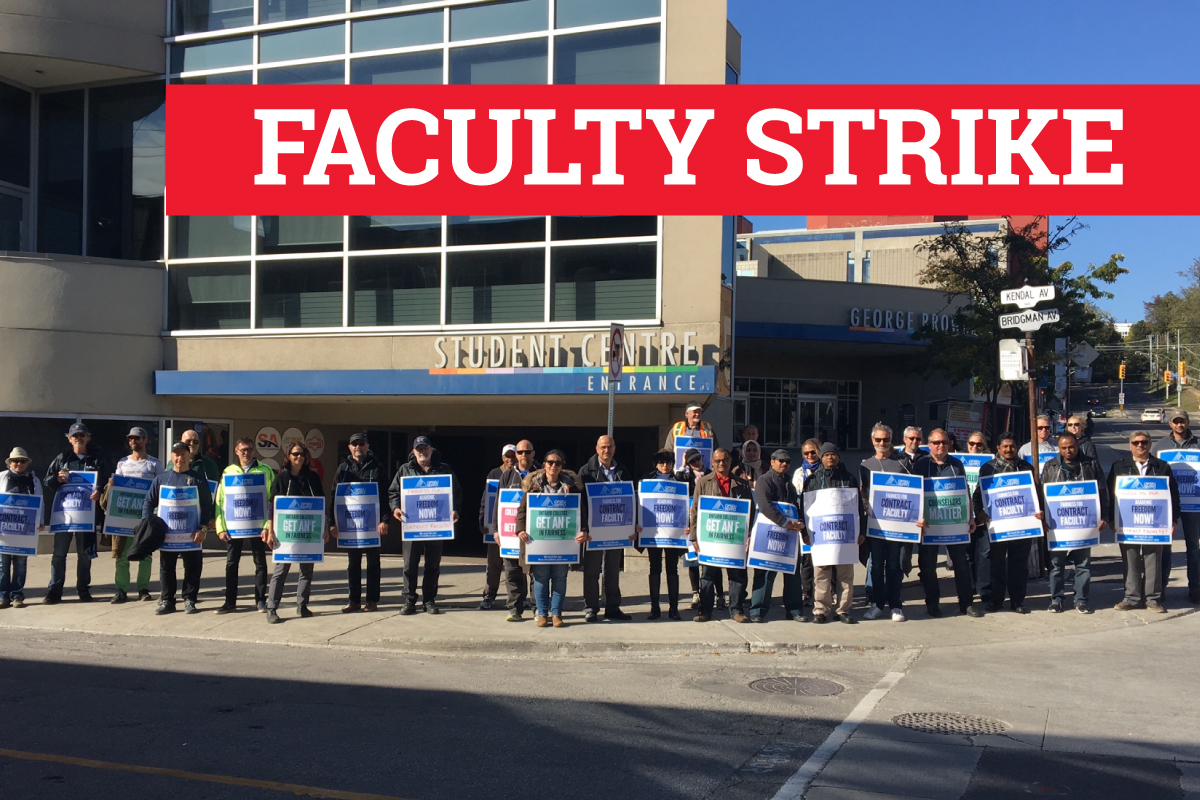 Ontario colleges faculty strike